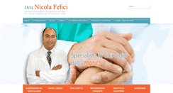 Desktop Screenshot of chirurgiadellamanospecialista.com